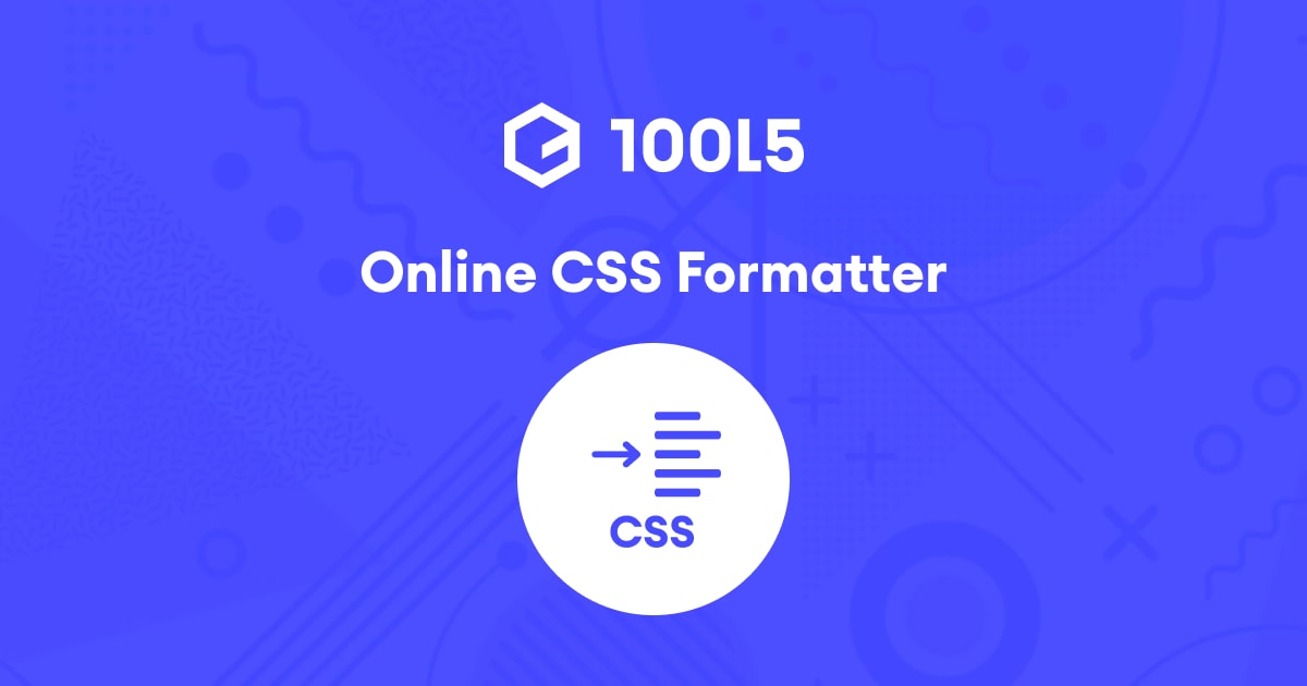 html css javascript formatter library
