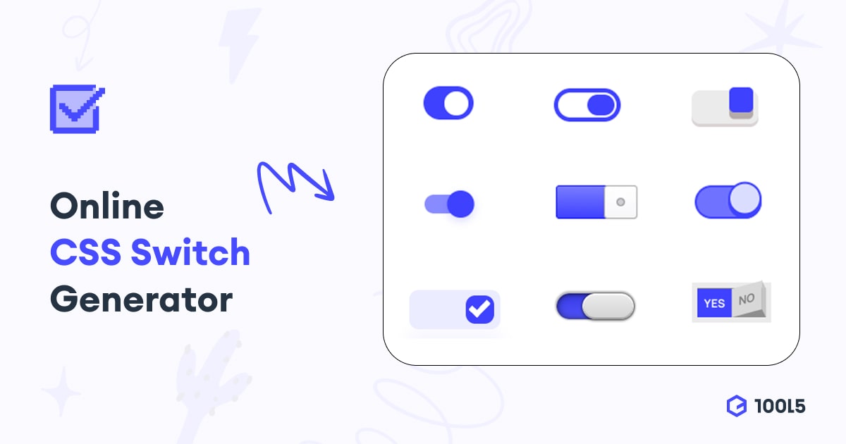 CSS Switch Generator: Create Toggle Switches With Pure CSS Online ...
