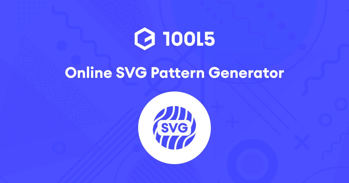 SVG Pattern Generator Online