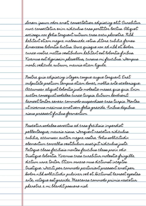 convert handwriting to word